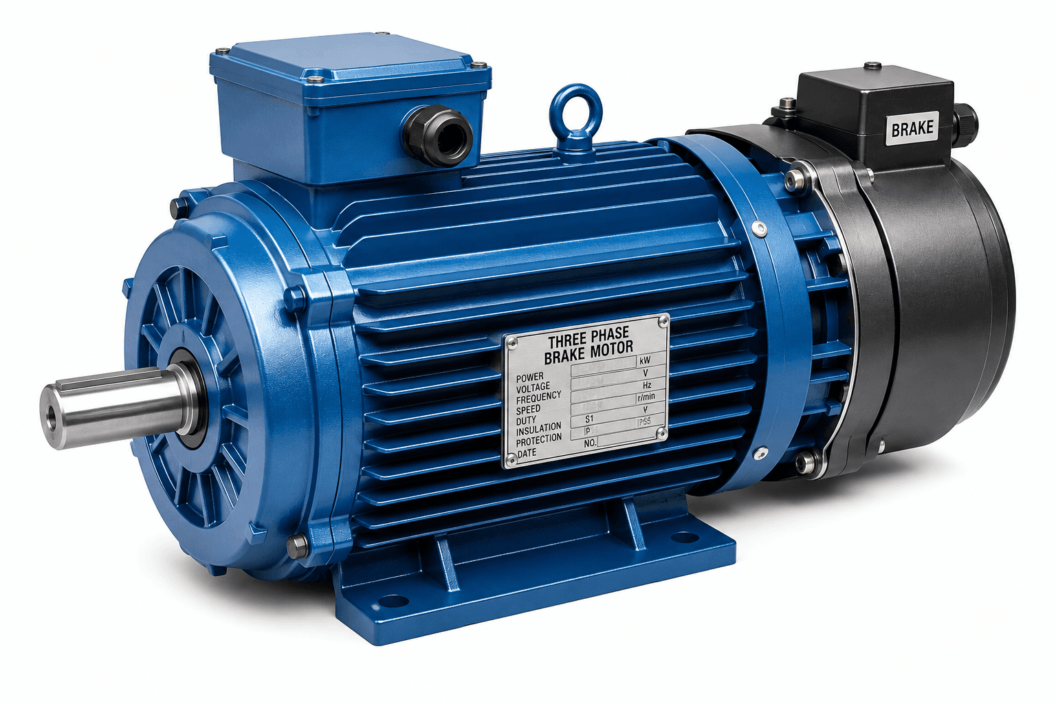 Three Phase Electromagnetic Brake Motor