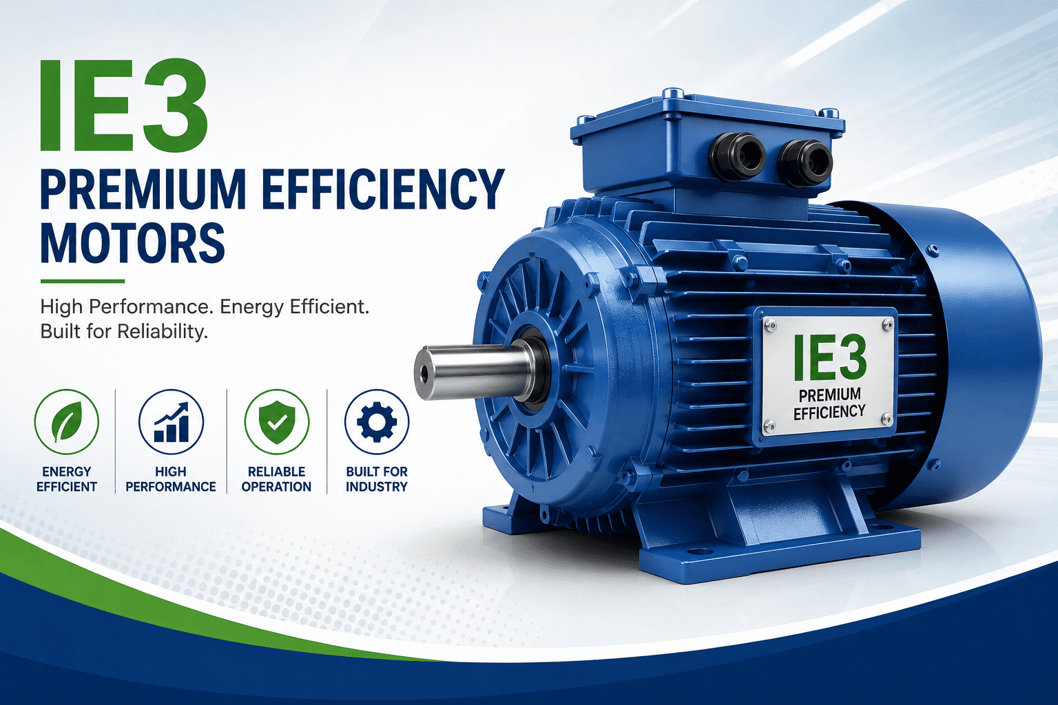 IE3 Premium Efficiency Motors