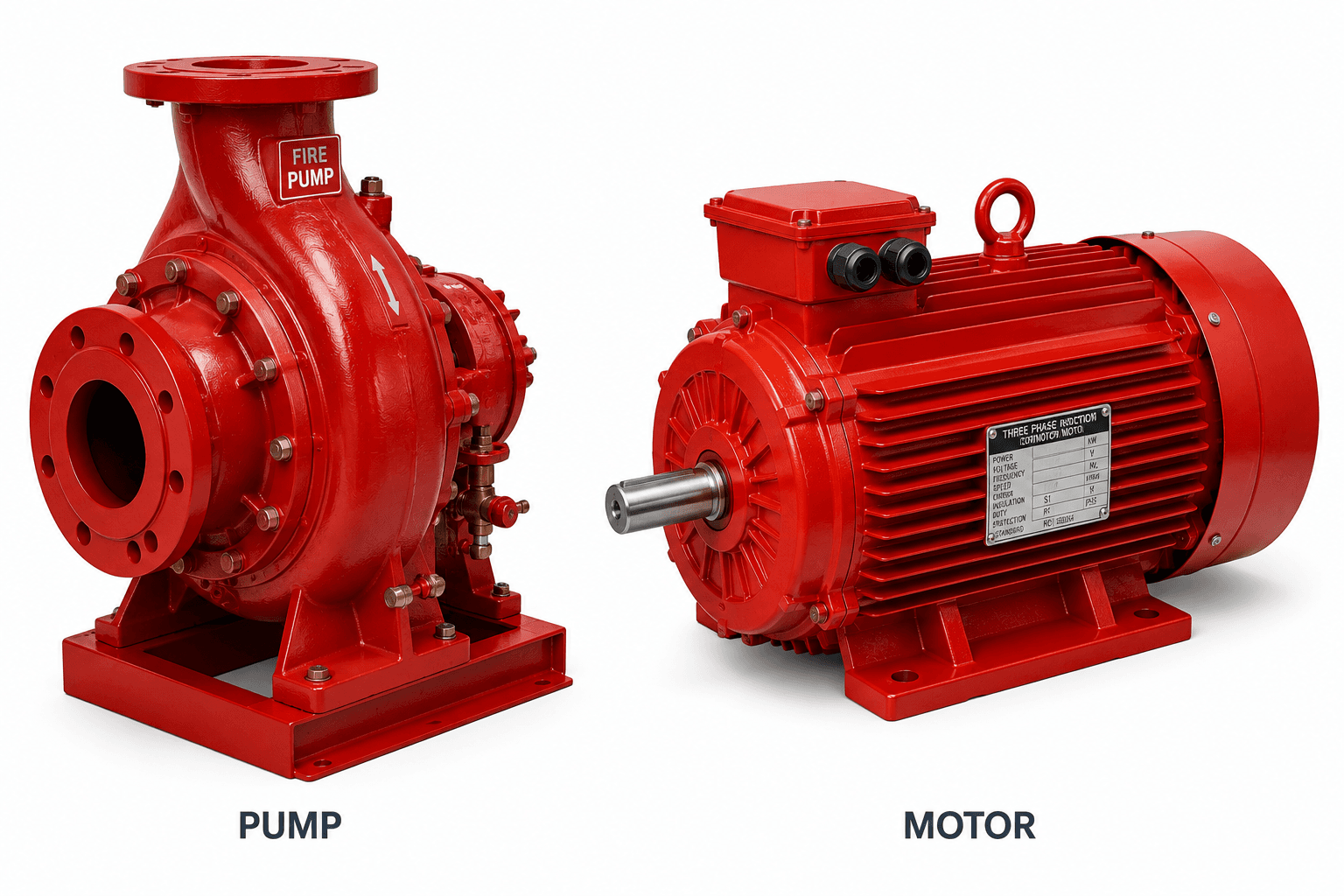 Electric Motor Driven Fire Fighting Pump System