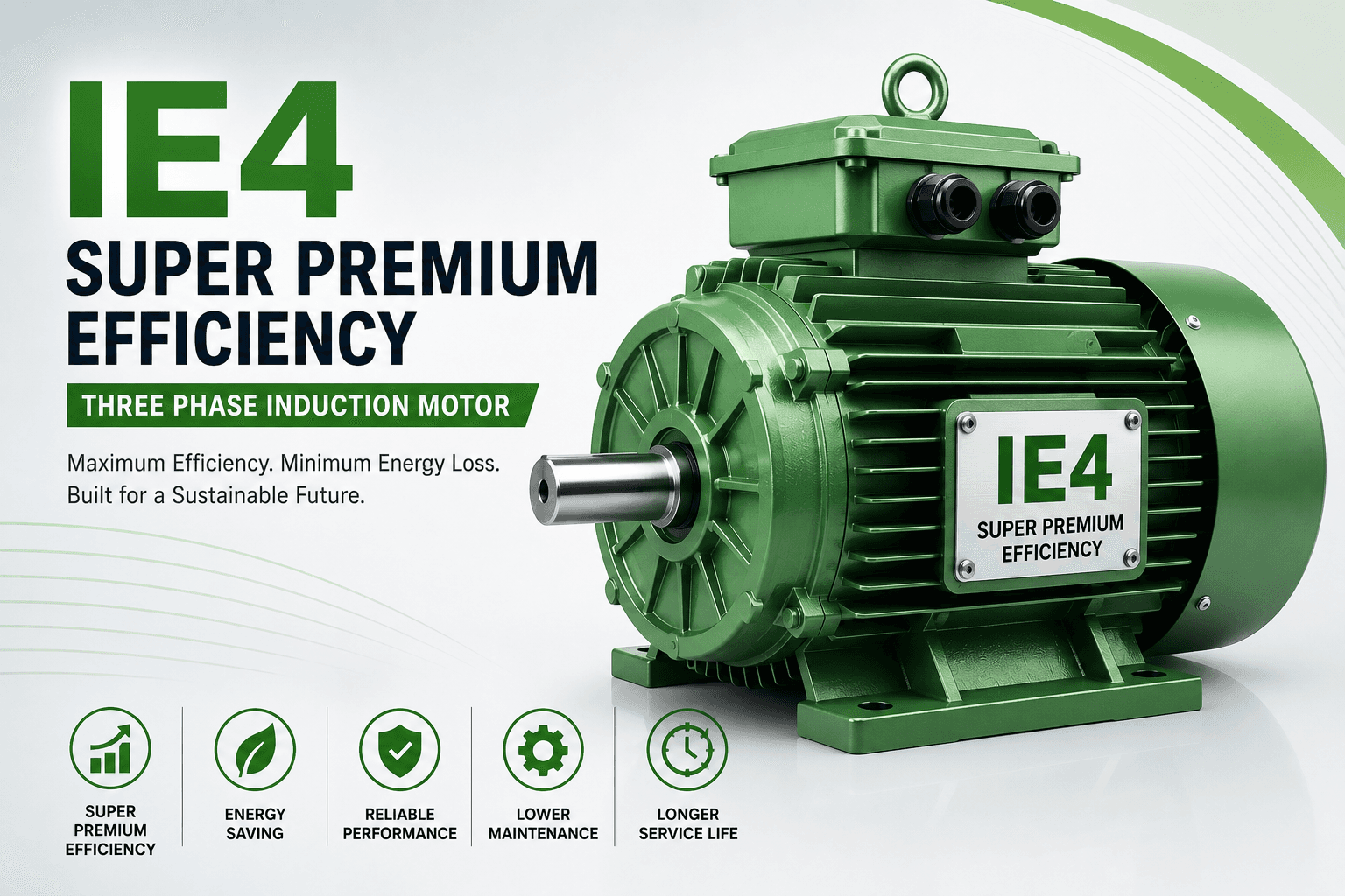 IE4 Super Premium Efficiency Three Phase Induction Motor